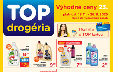 Akciový leták 18. 11. - 26. 11. 2025