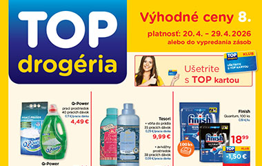 Akciový leták 20. 4. - 29. 4. 2026